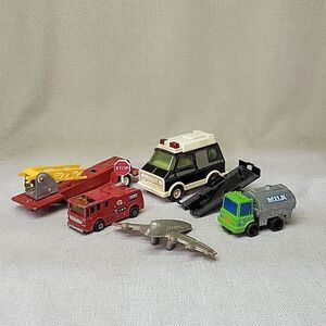 Variety of Mattel, Buddy L vehicles